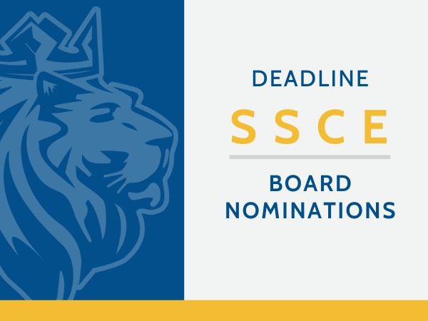 SSCE Board Nominations Deadline